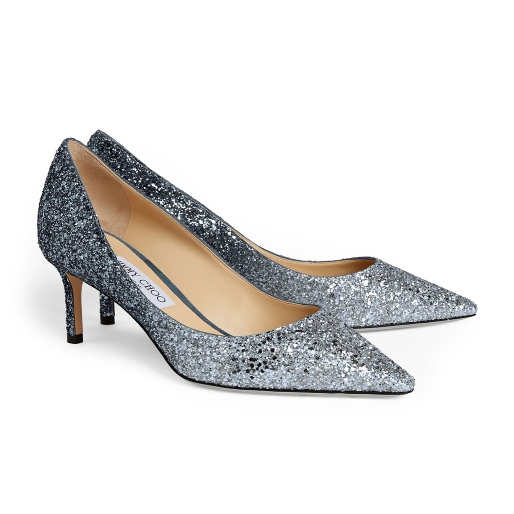 Jimmy Choo Romy 60 Glitter Pumps
